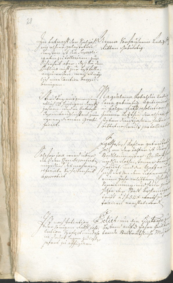 Civic Archives of Bozen-Bolzano - BOhisto Ratsprotokoll 1780/83 