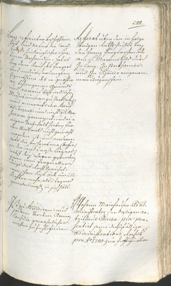 Civic Archives of Bozen-Bolzano - BOhisto Ratsprotokoll 1780/83 