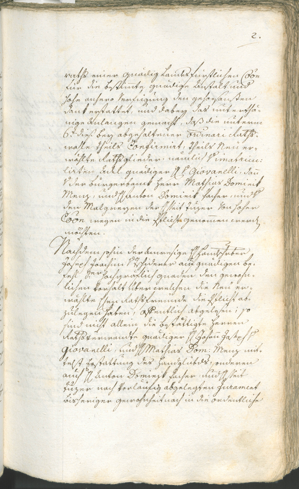 Stadtarchiv Bozen - BOhisto Ratsprotokoll 1780/83 