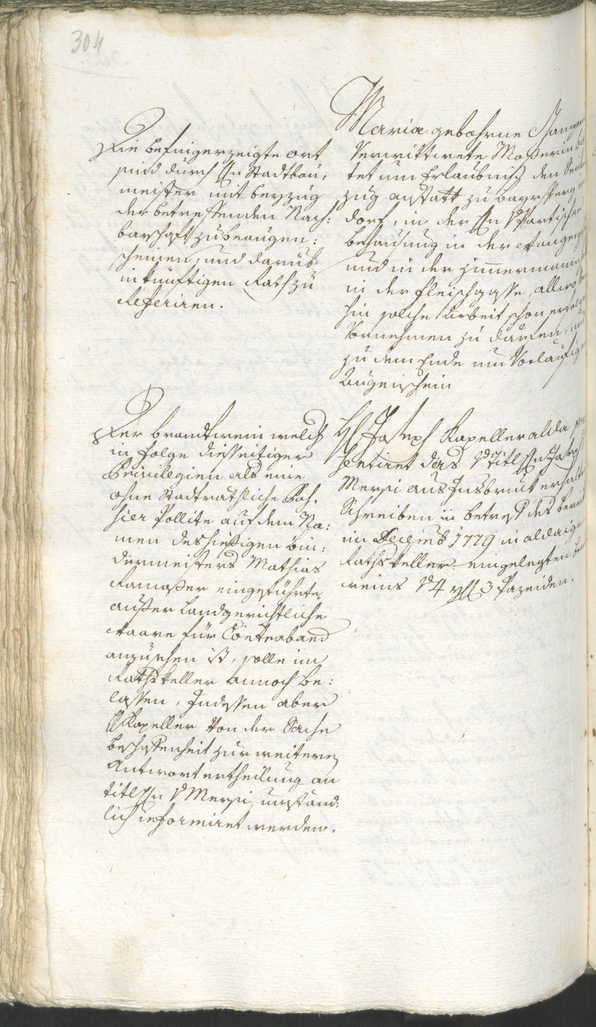 Stadtarchiv Bozen - BOhisto Ratsprotokoll 1780/83 