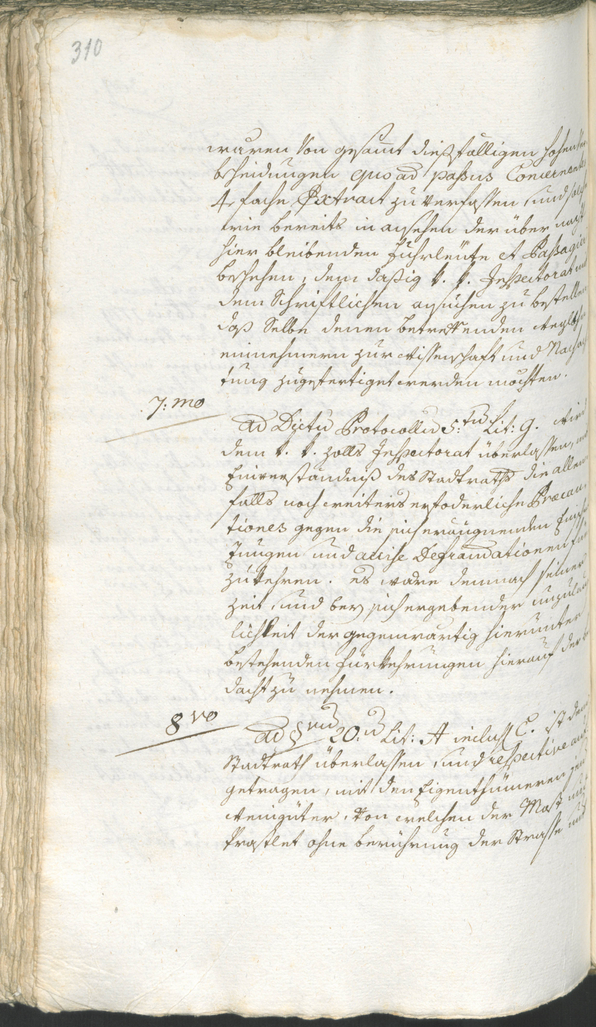 Stadtarchiv Bozen - BOhisto Ratsprotokoll 1780/83 