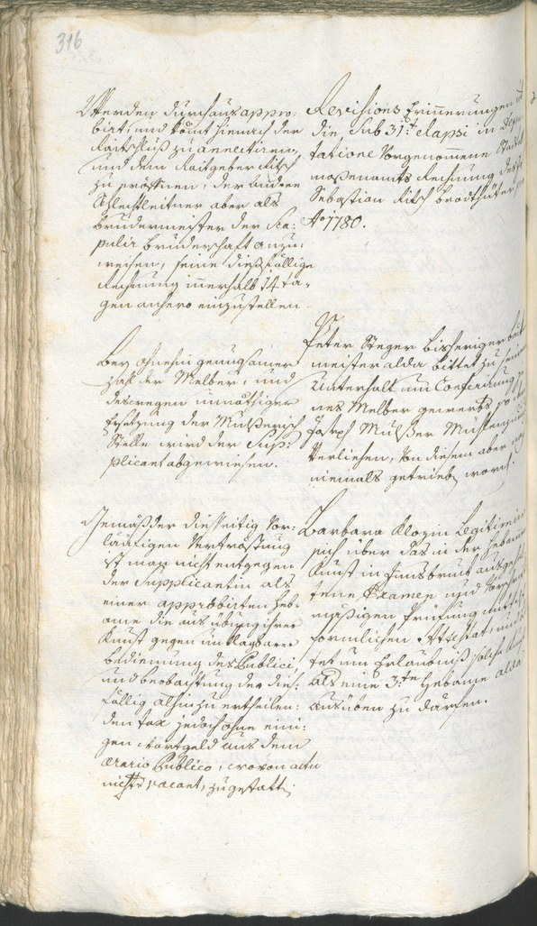 Archivio Storico della Città di Bolzano - BOhisto protocollo consiliare 1780/83 