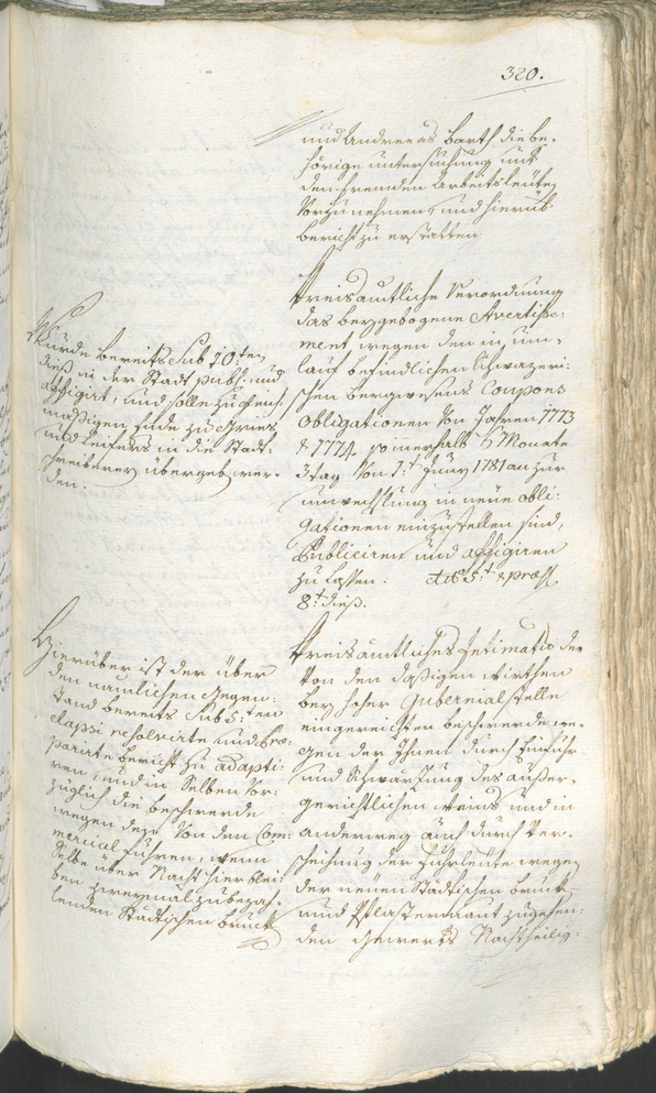 Civic Archives of Bozen-Bolzano - BOhisto Ratsprotokoll 1780/83 