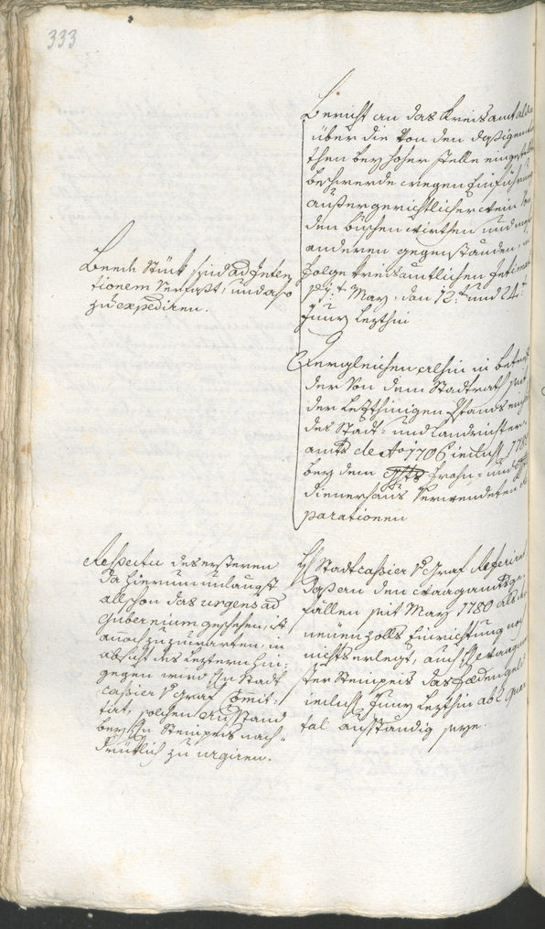 Civic Archives of Bozen-Bolzano - BOhisto Ratsprotokoll 1780/83 