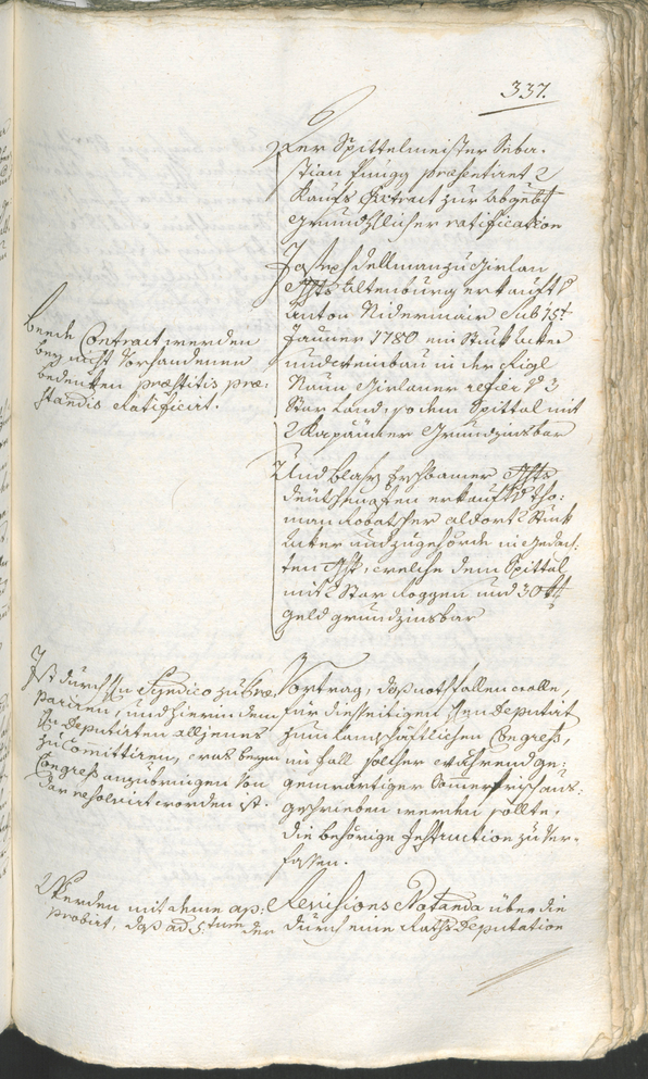 Archivio Storico della Città di Bolzano - BOhisto protocollo consiliare 1780/83 