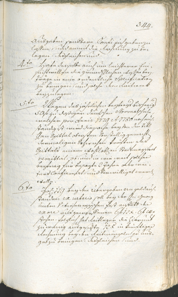 Civic Archives of Bozen-Bolzano - BOhisto Ratsprotokoll 1780/83 