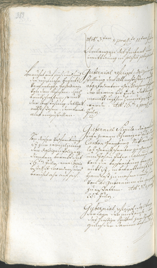 Civic Archives of Bozen-Bolzano - BOhisto Ratsprotokoll 1780/83 