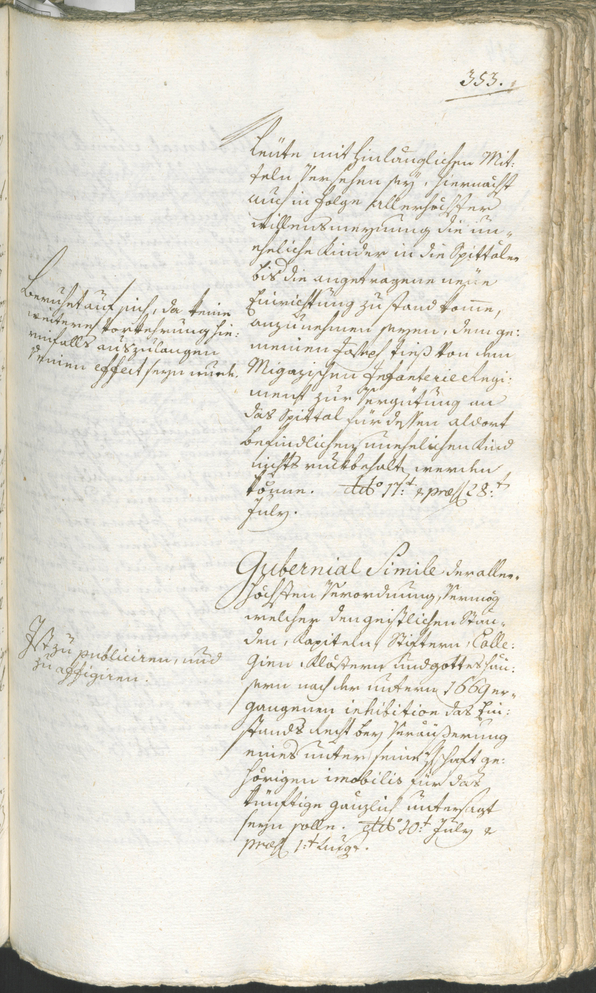 Civic Archives of Bozen-Bolzano - BOhisto Ratsprotokoll 1780/83 