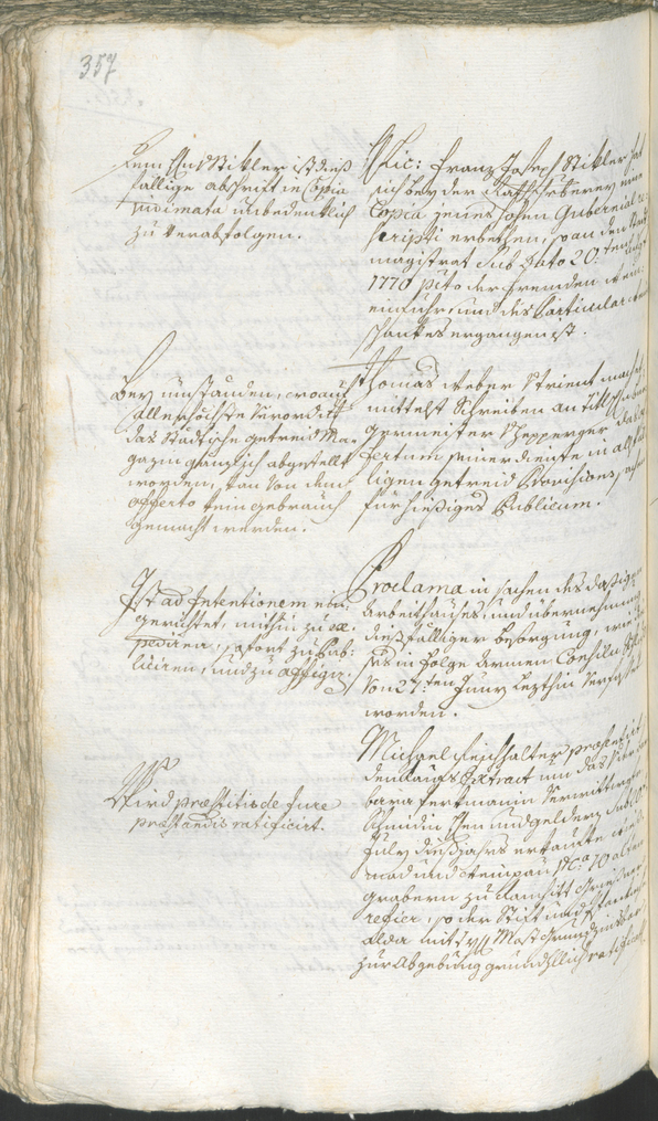 Stadtarchiv Bozen - BOhisto Ratsprotokoll 1780/83 