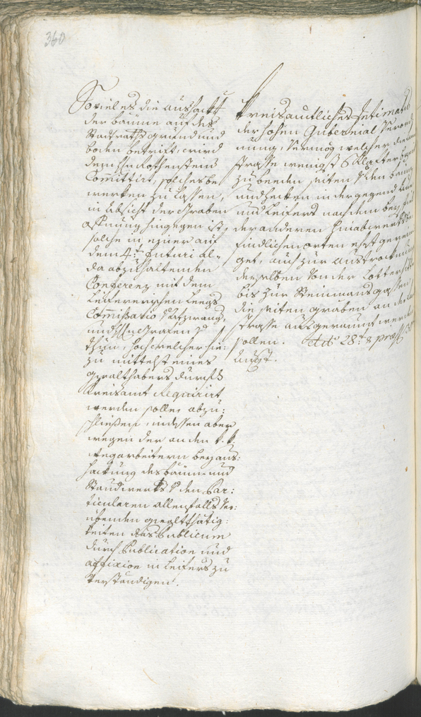 Stadtarchiv Bozen - BOhisto Ratsprotokoll 1780/83 