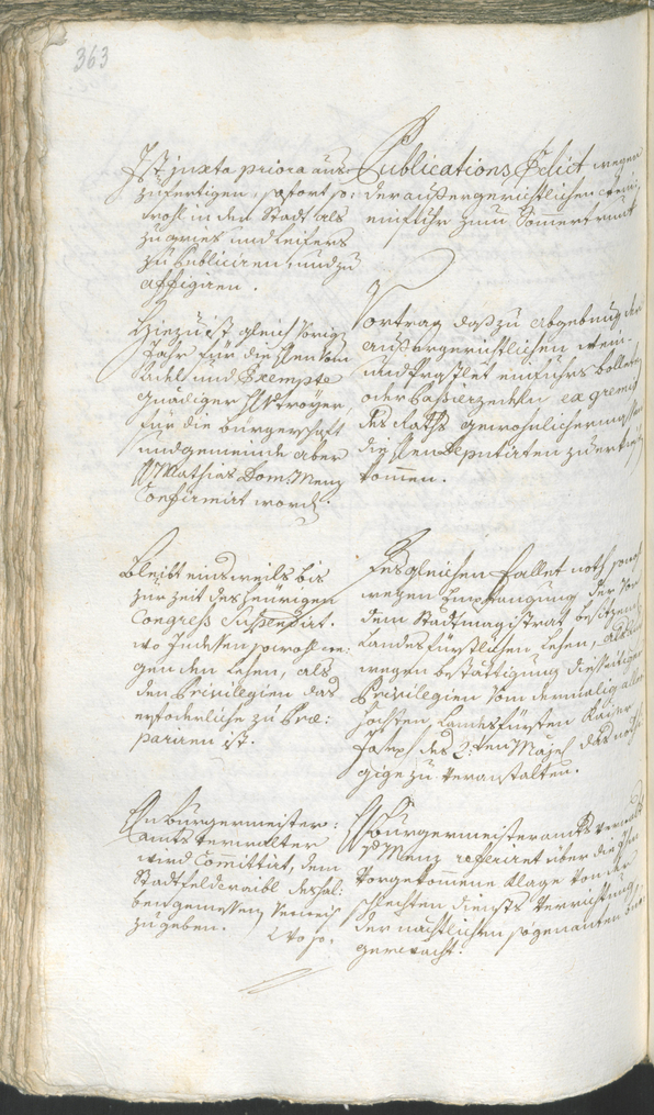 Stadtarchiv Bozen - BOhisto Ratsprotokoll 1780/83 