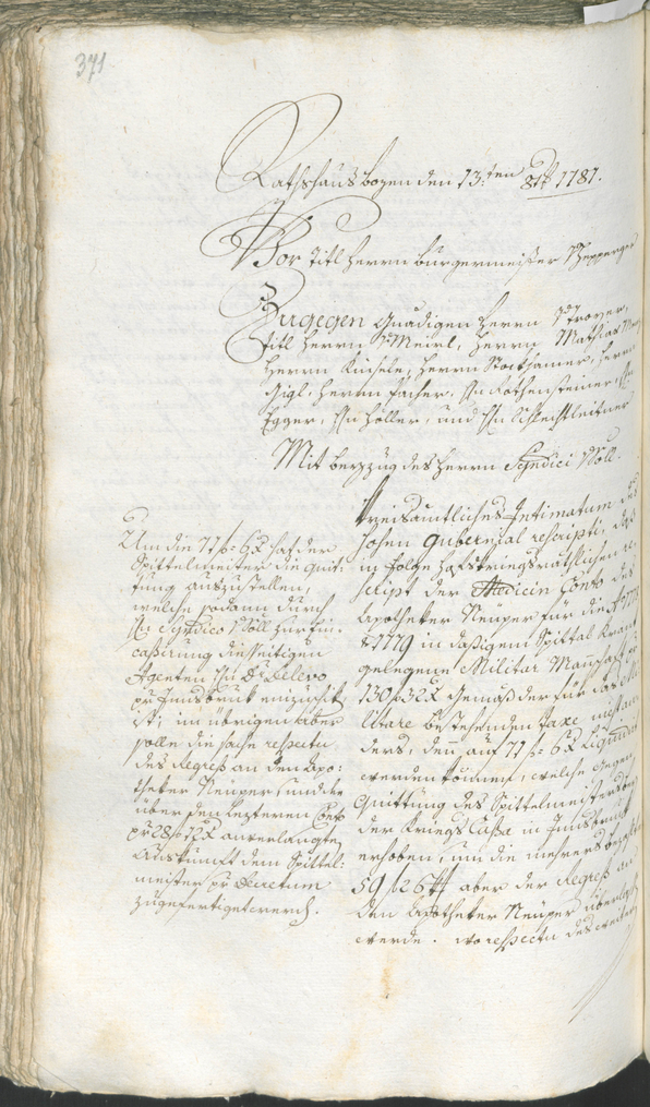 Civic Archives of Bozen-Bolzano - BOhisto Ratsprotokoll 1780/83 