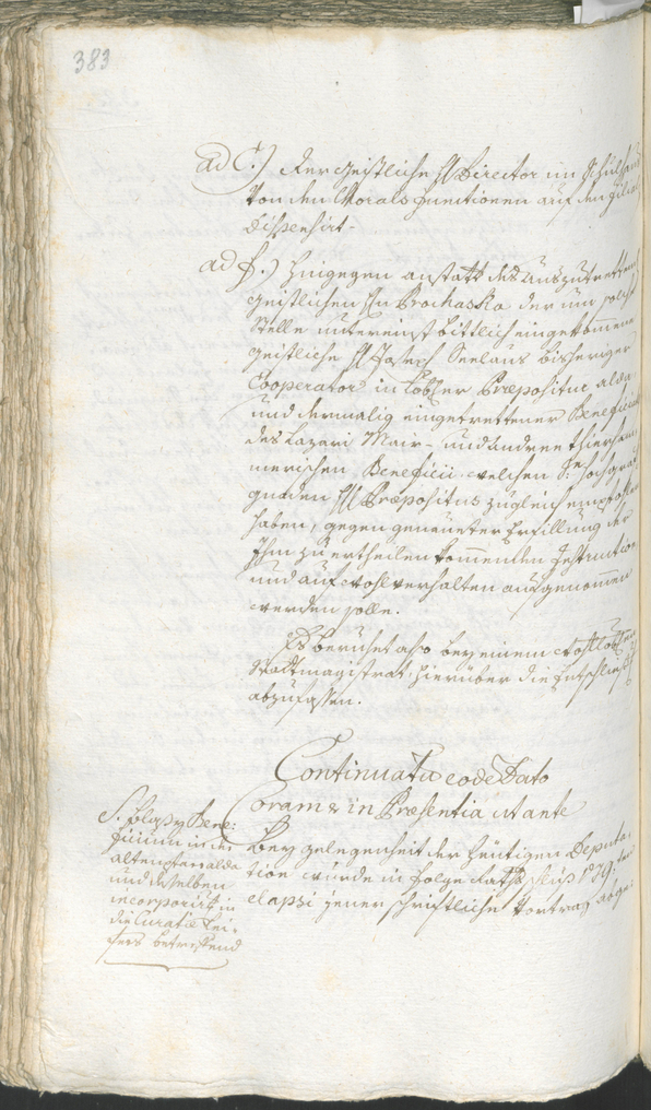 Stadtarchiv Bozen - BOhisto Ratsprotokoll 1780/83 