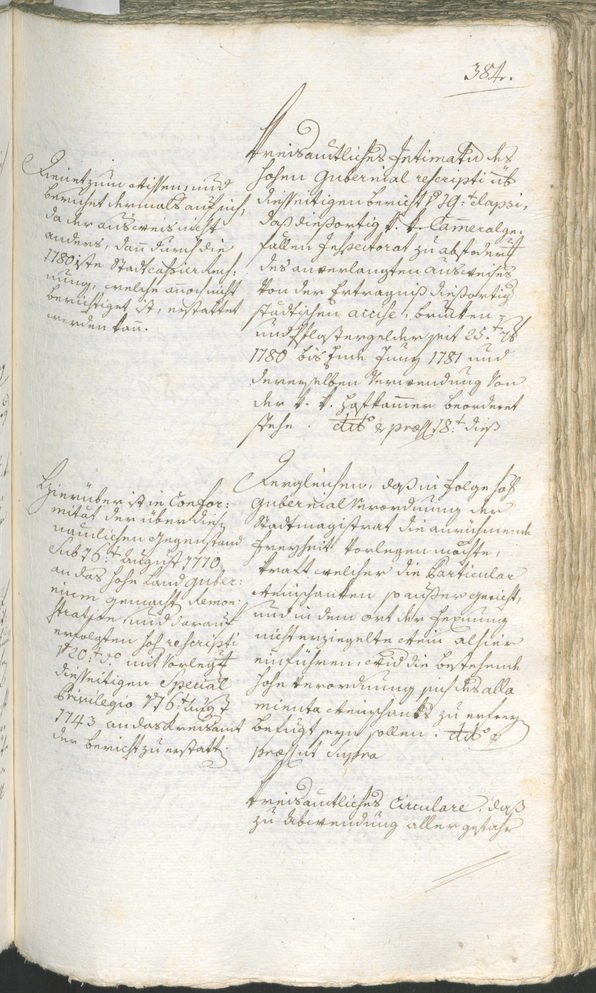 Archivio Storico della Città di Bolzano - BOhisto protocollo consiliare 1780/83 