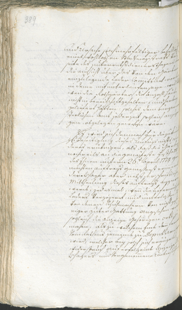 Archivio Storico della Città di Bolzano - BOhisto protocollo consiliare 1780/83 