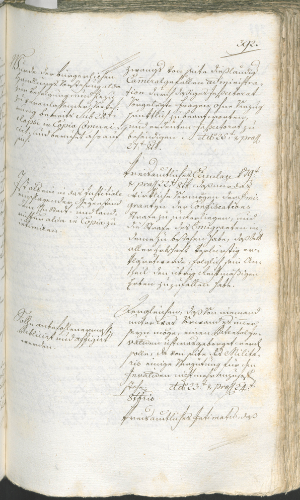 Civic Archives of Bozen-Bolzano - BOhisto Ratsprotokoll 1780/83 