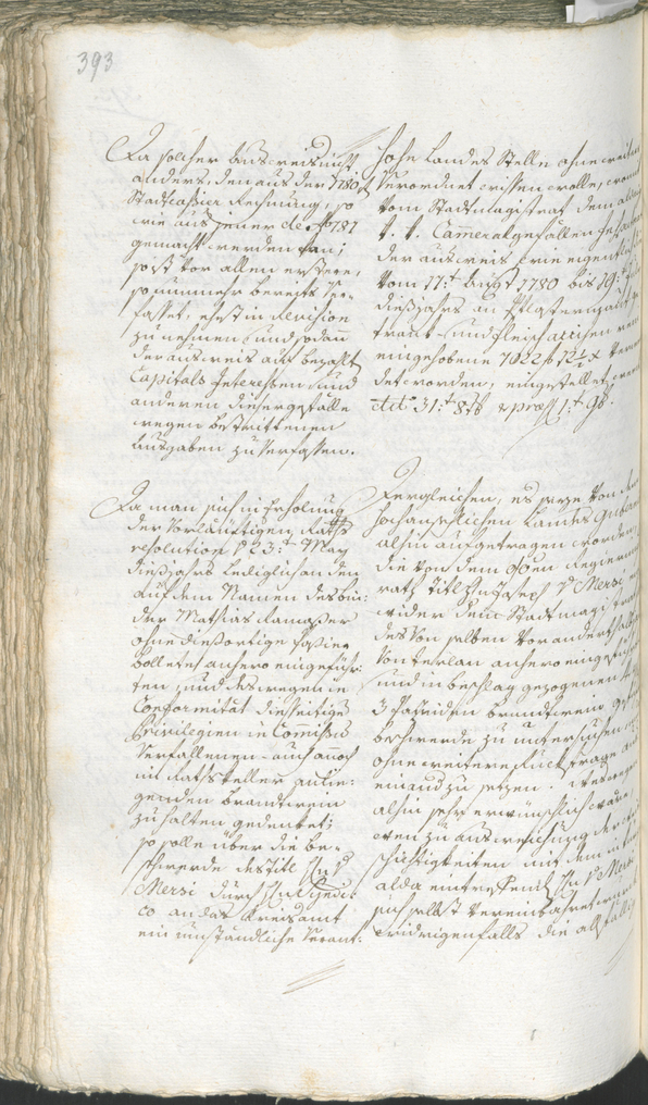 Civic Archives of Bozen-Bolzano - BOhisto Ratsprotokoll 1780/83 