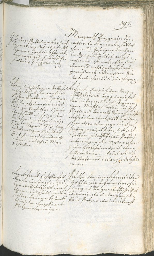 Civic Archives of Bozen-Bolzano - BOhisto Ratsprotokoll 1780/83 