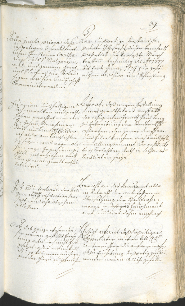 Archivio Storico della Città di Bolzano - BOhisto protocollo consiliare 1780/83 