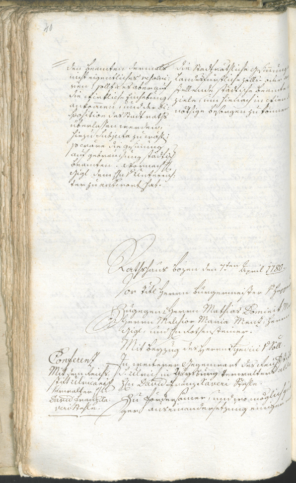 Archivio Storico della Città di Bolzano - BOhisto protocollo consiliare 1780/83 