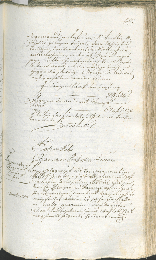 Stadtarchiv Bozen - BOhisto Ratsprotokoll 1780/83 