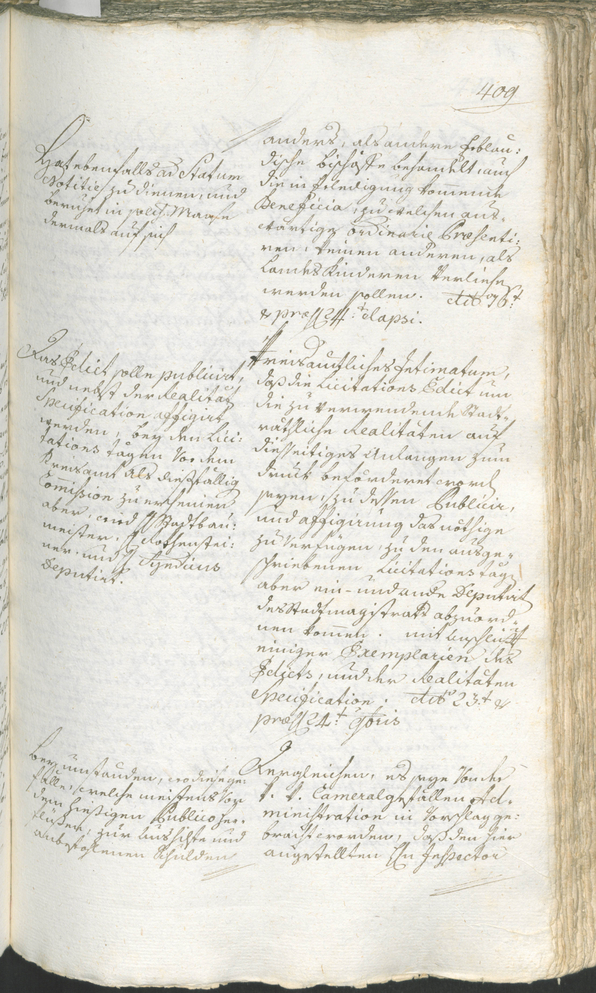 Stadtarchiv Bozen - BOhisto Ratsprotokoll 1780/83 