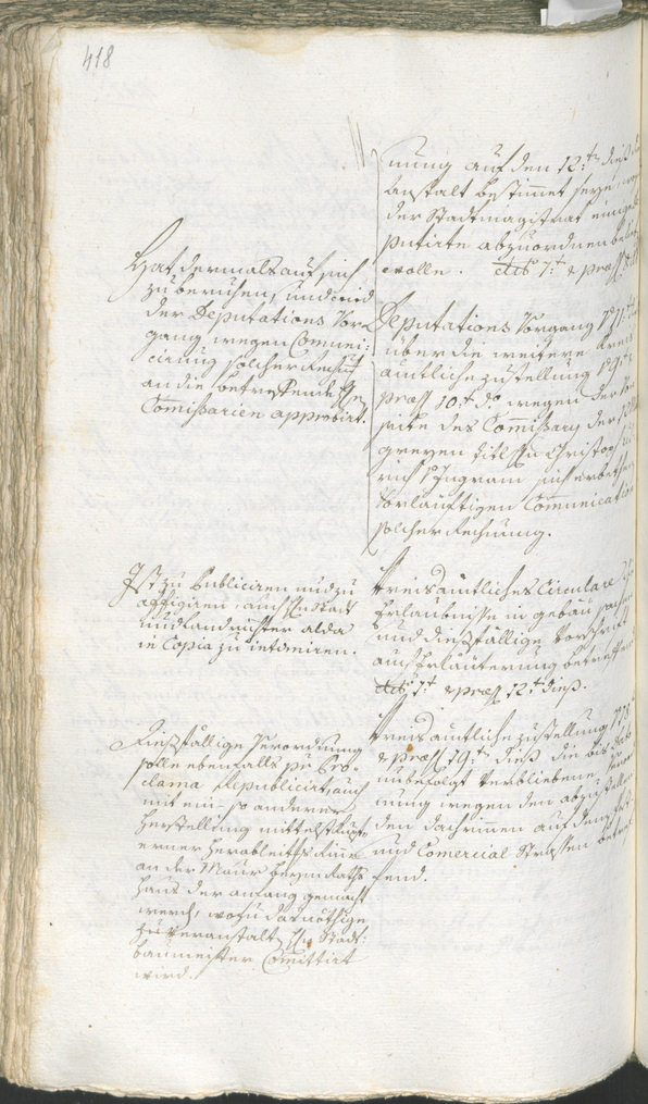 Archivio Storico della Città di Bolzano - BOhisto protocollo consiliare 1780/83 