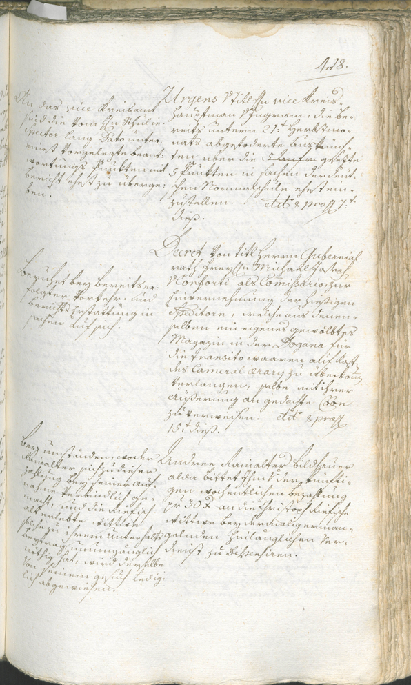 Archivio Storico della Città di Bolzano - BOhisto protocollo consiliare 1780/83 