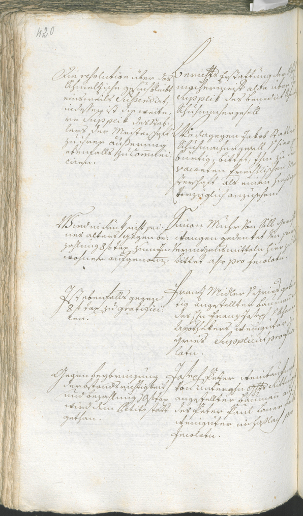 Civic Archives of Bozen-Bolzano - BOhisto Ratsprotokoll 1780/83 