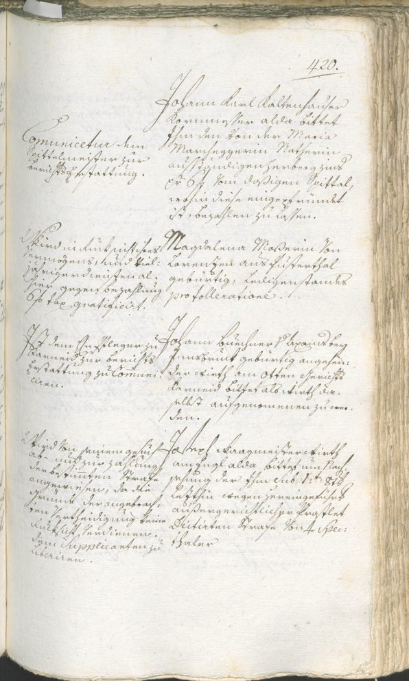 Stadtarchiv Bozen - BOhisto Ratsprotokoll 1780/83 