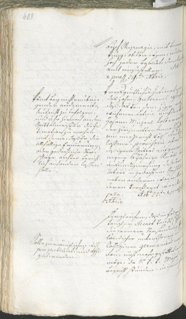 Civic Archives of Bozen-Bolzano - BOhisto Ratsprotokoll 1780/83 