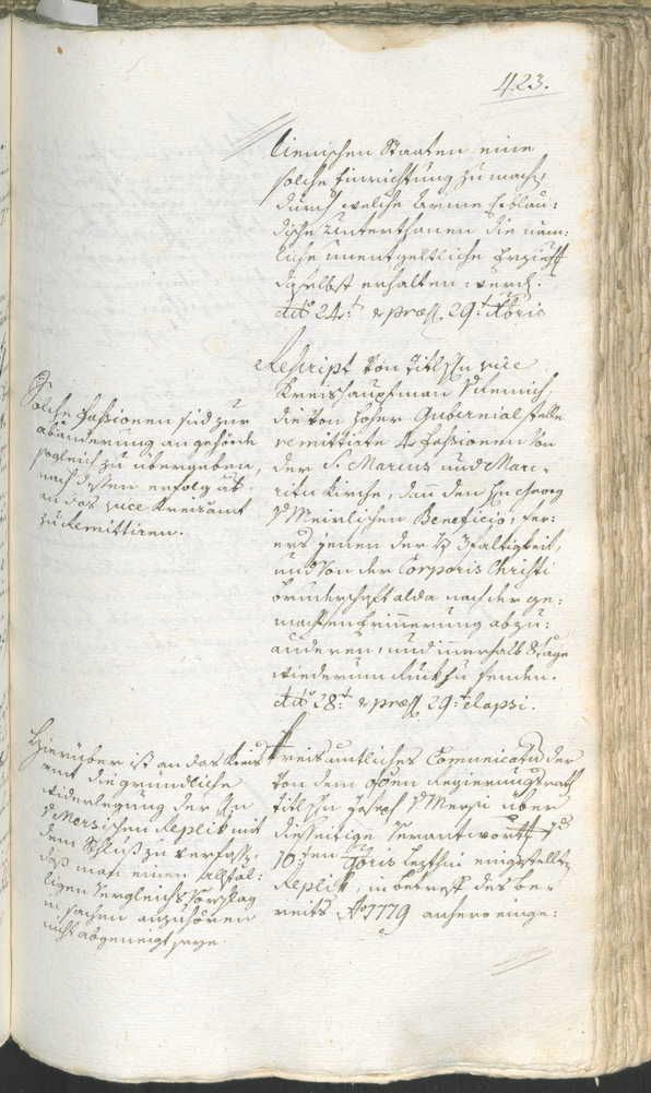 Civic Archives of Bozen-Bolzano - BOhisto Ratsprotokoll 1780/83 