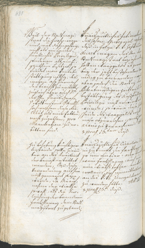 Stadtarchiv Bozen - BOhisto Ratsprotokoll 1780/83 