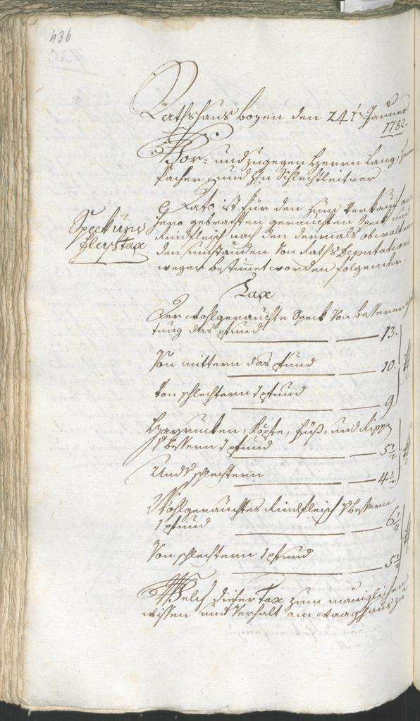 Stadtarchiv Bozen - BOhisto Ratsprotokoll 1780/83 