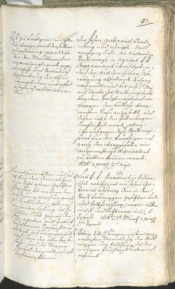 Civic Archives of Bozen-Bolzano - BOhisto Ratsprotokoll 1780/83 