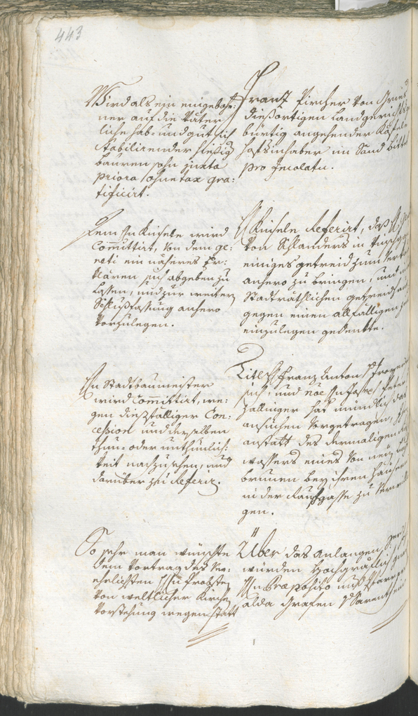 Archivio Storico della Città di Bolzano - BOhisto protocollo consiliare 1780/83 