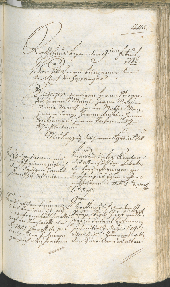 Archivio Storico della Città di Bolzano - BOhisto protocollo consiliare 1780/83 