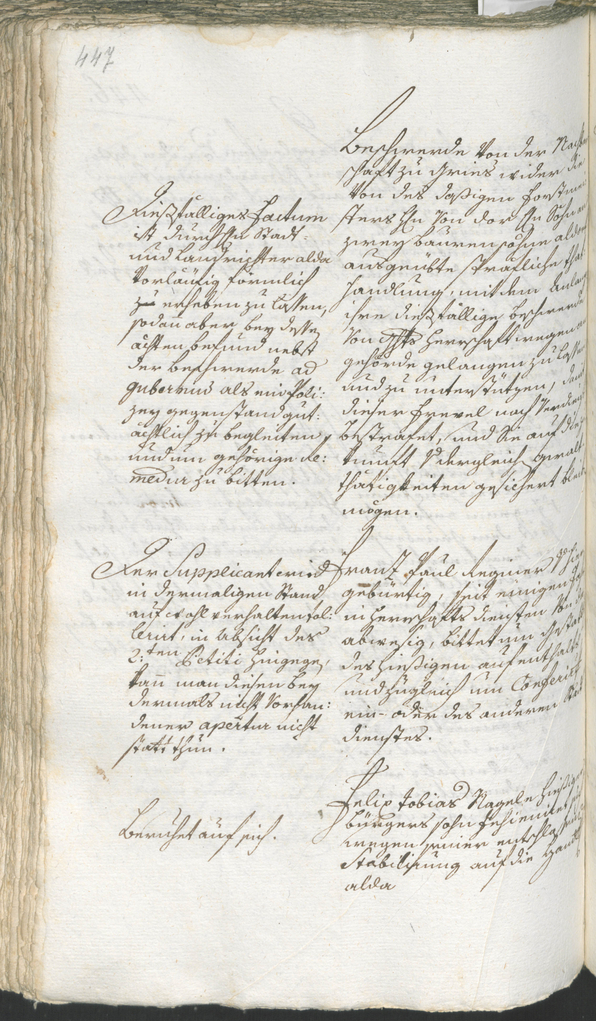 Stadtarchiv Bozen - BOhisto Ratsprotokoll 1780/83 