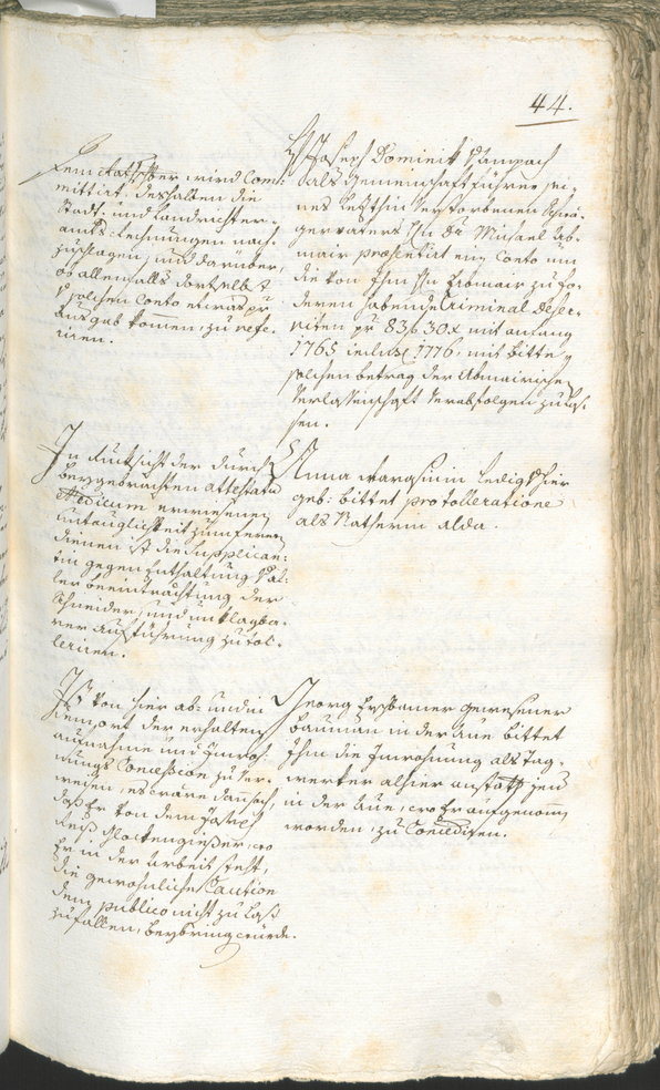 Civic Archives of Bozen-Bolzano - BOhisto Ratsprotokoll 1780/83 