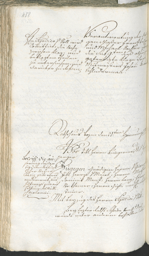 Archivio Storico della Città di Bolzano - BOhisto protocollo consiliare 1780/83 