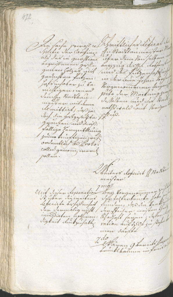 Stadtarchiv Bozen - BOhisto Ratsprotokoll 1780/83 