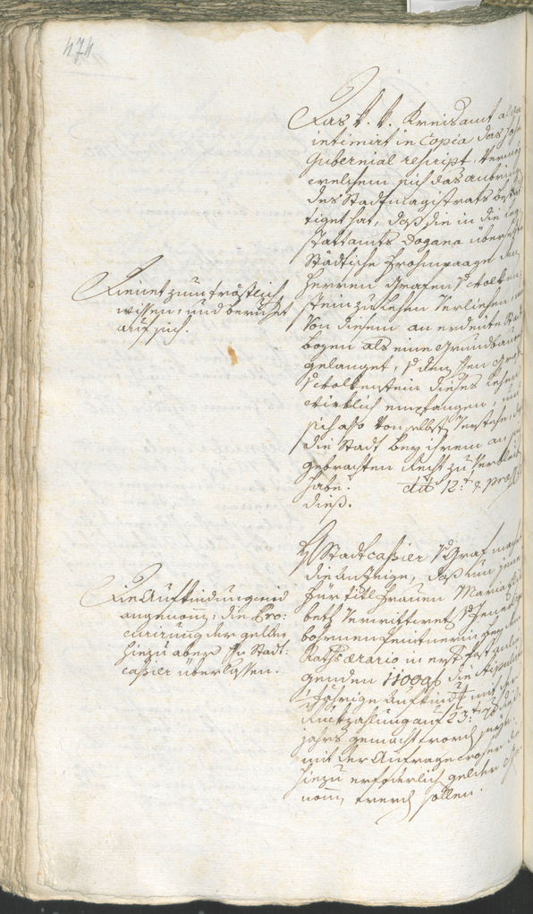 Civic Archives of Bozen-Bolzano - BOhisto Ratsprotokoll 1780/83 