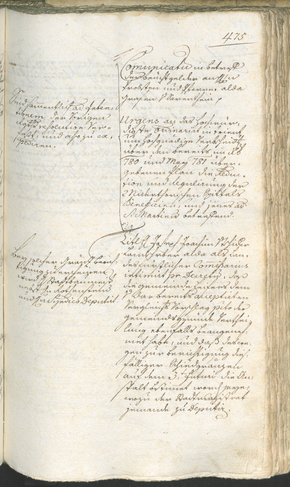 Civic Archives of Bozen-Bolzano - BOhisto Ratsprotokoll 1780/83 