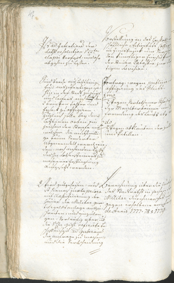 Stadtarchiv Bozen - BOhisto Ratsprotokoll 1780/83 