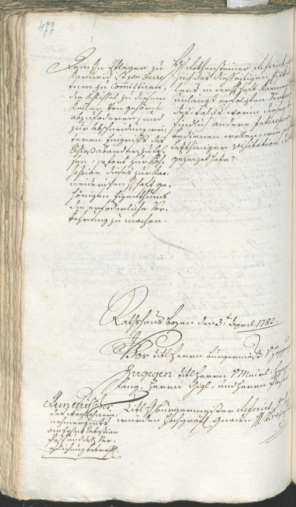 Civic Archives of Bozen-Bolzano - BOhisto Ratsprotokoll 1780/83 