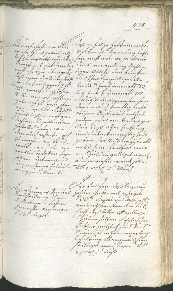 Civic Archives of Bozen-Bolzano - BOhisto Ratsprotokoll 1780/83 