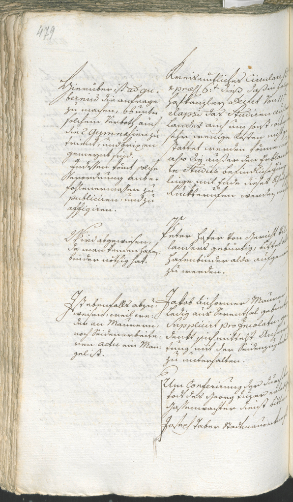 Stadtarchiv Bozen - BOhisto Ratsprotokoll 1780/83 