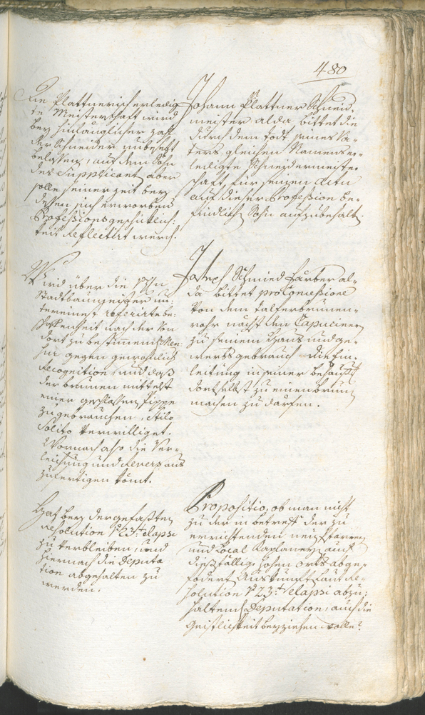 Stadtarchiv Bozen - BOhisto Ratsprotokoll 1780/83 