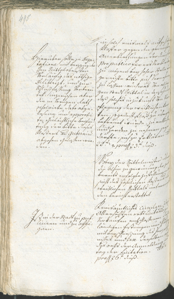 Stadtarchiv Bozen - BOhisto Ratsprotokoll 1780/83 