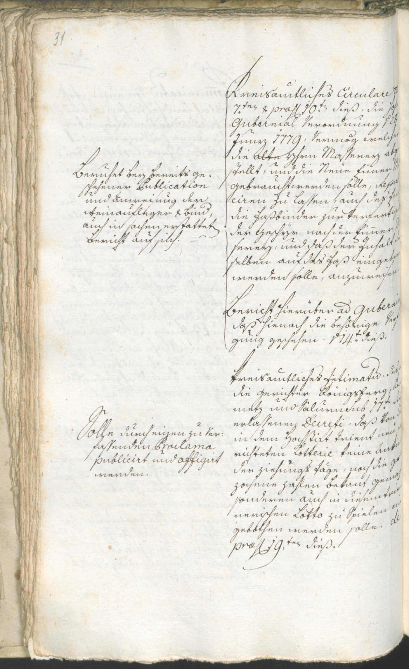 Civic Archives of Bozen-Bolzano - BOhisto Ratsprotokoll 1780/83 